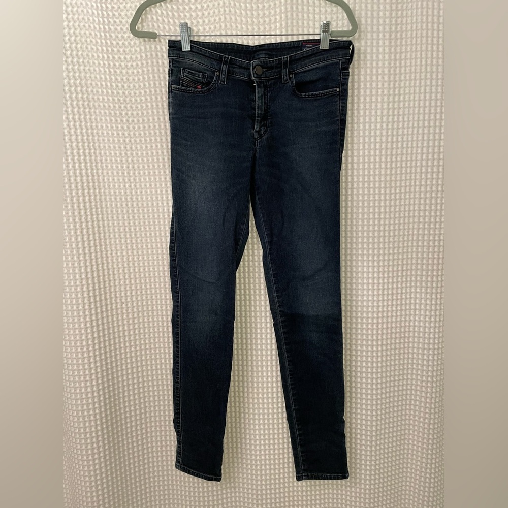 Diesel Doris Blue Skinny Jeans